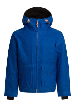 Ceccarelli hooded cotton jacket - Blue