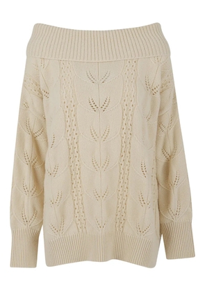 Ermanno Scervino knitted sweater - Neutrals