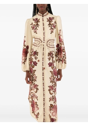 FARM Rio Renata floral dress - Neutrals