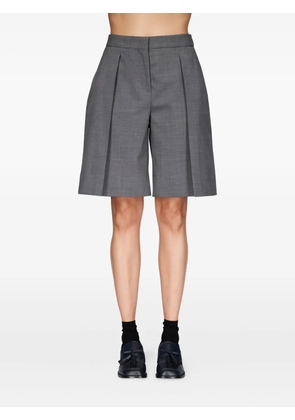 Vivetta pleated bermuda shorts - Grey