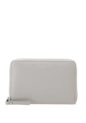 GIANNI CHIARINI zip-around leather wallet - White