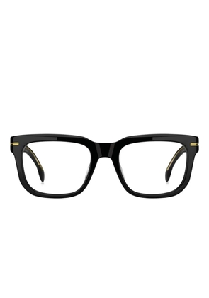 BOSS square-frame glasses - Black
