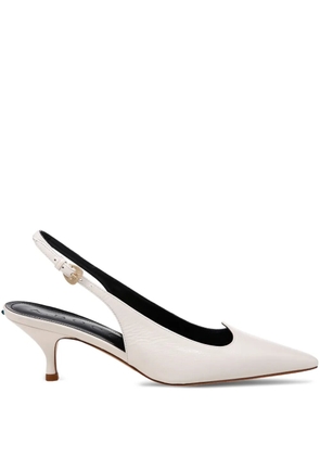 A.Bocca 55mm leather pumps - Neutrals