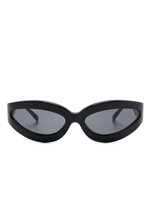 The Attico x Linda Farrow Ida sunglasses - Black