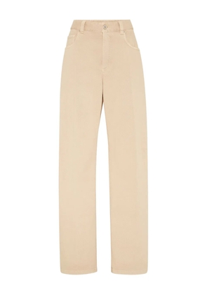 Brunello Cucinelli five-pocket jeans - Neutrals