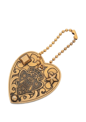 Gucci Pre-Owned 1980-2000 heart-shaped key charm - Gold