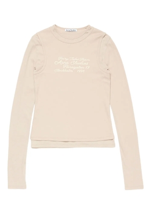 Acne Studios layered cardigan - Neutrals