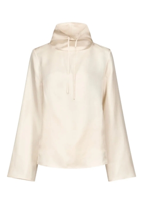 LouLou de Saison Cyna drawstring-neck top - Neutrals