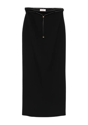 Agnona drawstring skirt - Black