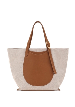 Longchamp XL Le Foulonné tote bag - Neutrals