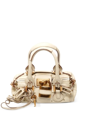 Chloé Pre-Owned 2000-2015 leather tote bag - Neutrals