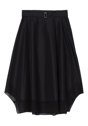 3.1 Phillip Lim belted layered skirt - Black