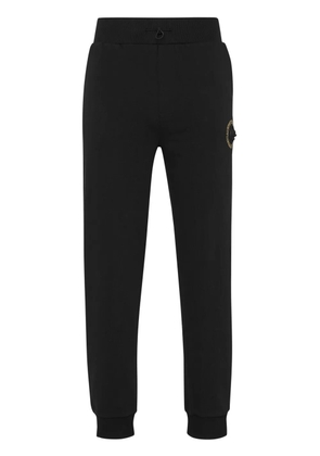Plein Sport logo-print track pants - Black