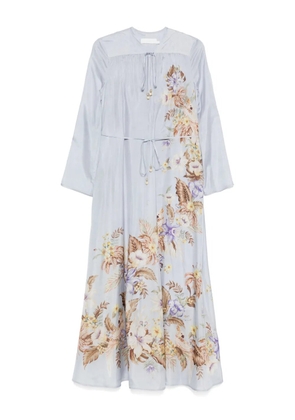 ZIMMERMANN Coco Billow maxi dress - Blue