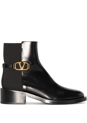 Valentino Garavani 30mm VLogo Signature ankle boots - Black