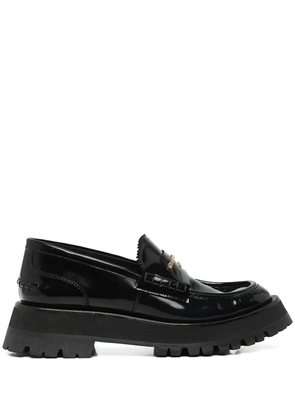 Alexander Wang Carter lug-sole box loafers - Black