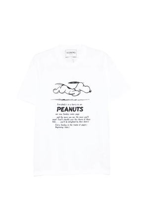 Iceberg peanuts print T-shirt - White