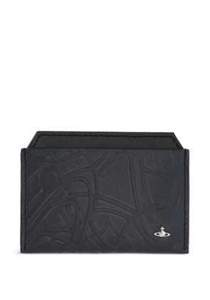 Vivienne Westwood embossed-design cardholder - Black