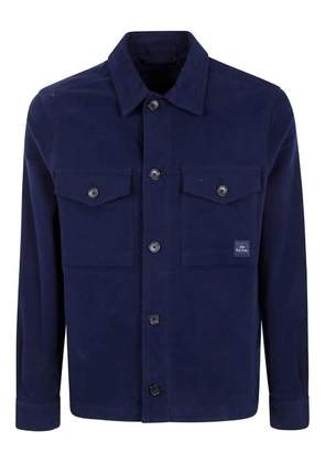 Paul Smith buttoned pocket jacket - Blue