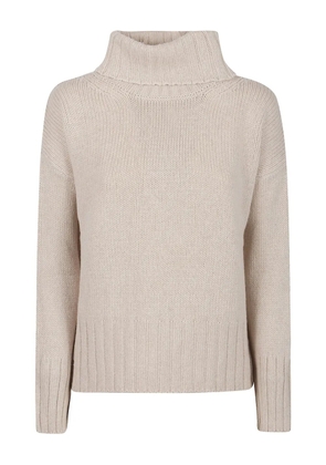 Aragona turtleneck cashmere sweater - Neutrals