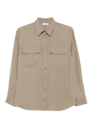 Peserico buttoned long-sleeve shirt - Green