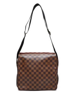 Louis Vuitton Pre-Owned 2004 Naviglio Damier shoulder bag - Brown