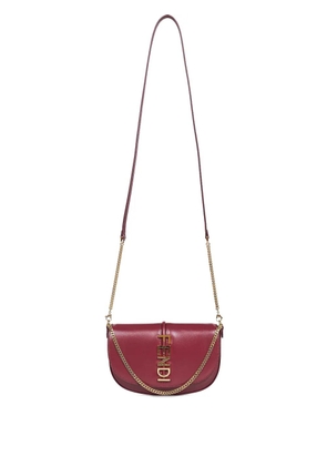 FENDI lettering flap tote bag - Red