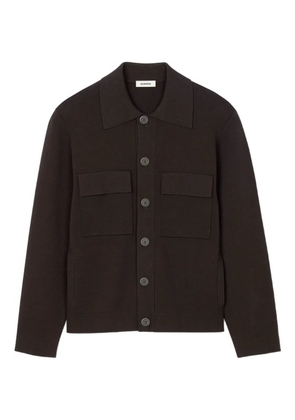 SANDRO button-up cardigan - Brown