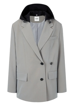 TOMBOY hooded blazer - Grey