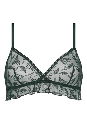 ERES Clochette wireless triangle bra - Green