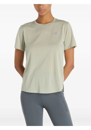 New Balance logo-print T-shirt - Green