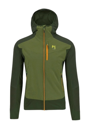 KARPOS hooded textured-panel jacket - Green