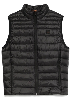 BOSS water-repellent gilet - Black