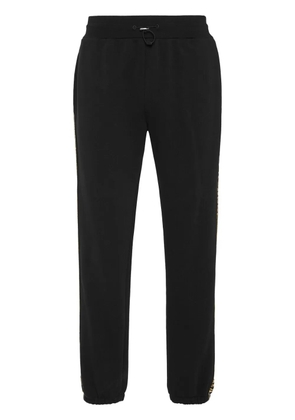 Plein Sport Laminated track pants - Black