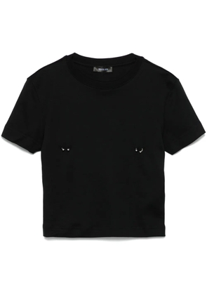 Mugler piercing T-shirt - Black