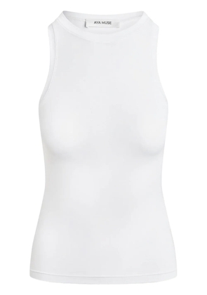 Aya Muse cotton tank top - White