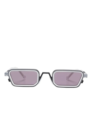 VAVA Eyewear geometric-frame sunglasses - White