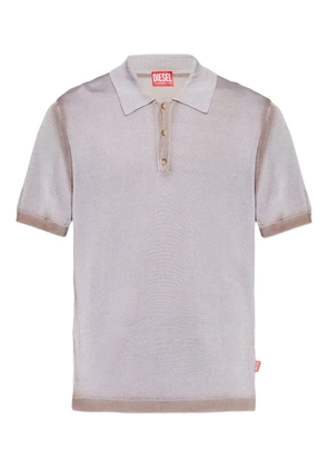 Diesel button-up polo shirt - Neutrals