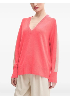 FROM FUTURE v-neck sweater - Pink