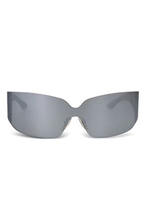 Balenciaga Eyewear logo-print sunglasses - Grey