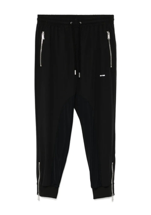 TEAM WANG design The Original 1 mid-rise track pants - Black