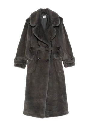 P.A.R.O.S.H. belted double-breasted coat - Grey