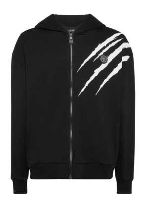 Plein Sport zip scratch jacket - Black