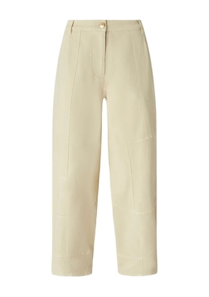 PINKO panelled cropped trousers - Neutrals