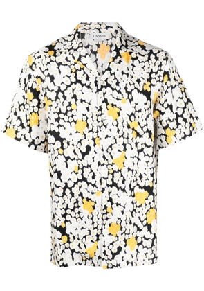Lanvin printed short-sleeve shirt - Black