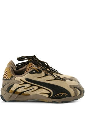 PUMA animal print trainers - Neutrals