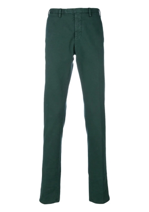 Dell'oglio straight leg chinos - Green