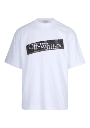 Off-White Flannel Diagonal Skate short-sleeve T-shirt