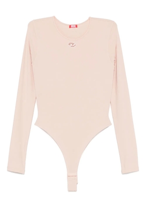 Diesel logo-motif bodysuit - Pink