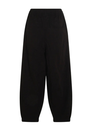 Thom Krom elasticated-waist trousers - Black